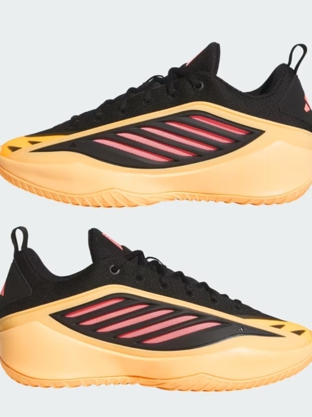 Adidas Believe That 1 ANTHONY EDWARDS Core Black Acid Orange  JQ9478 Mens 8 9 11